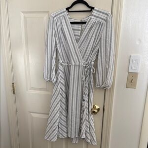 Faux Wrap Dress